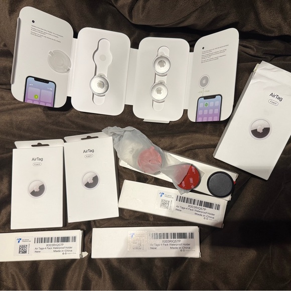 Apple Other - 11 Apple AirTag Collection / Lot with 11 durable cases brand new in box